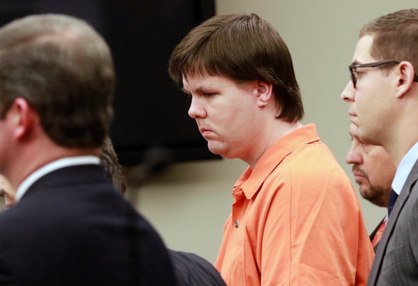 Justin Ross Harris is sentenced to life in prison for killing his 22-month-old son Cooper. (BOB ANDRES / BANDRES@AJC.COM)