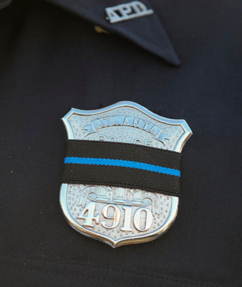 Funeral for Atlanta Police Officer Gail Thomas