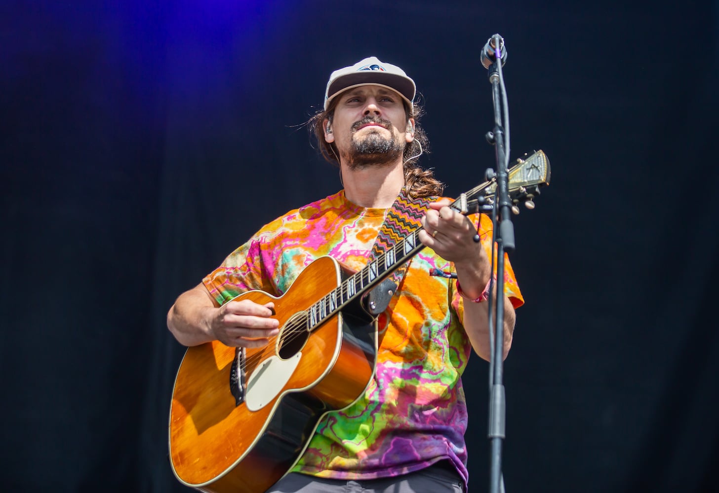 Future Birds perform on the Piedmont stage Shame performs on the Ponce de Leon stage on the second day of the Shaky Knees Music Festival at Atlanta's Central Park on Saturday, May 6, 2023. (RYAN FLEISHER FOR THE ATLANTA JOURNAL-CONSTITUTION)
