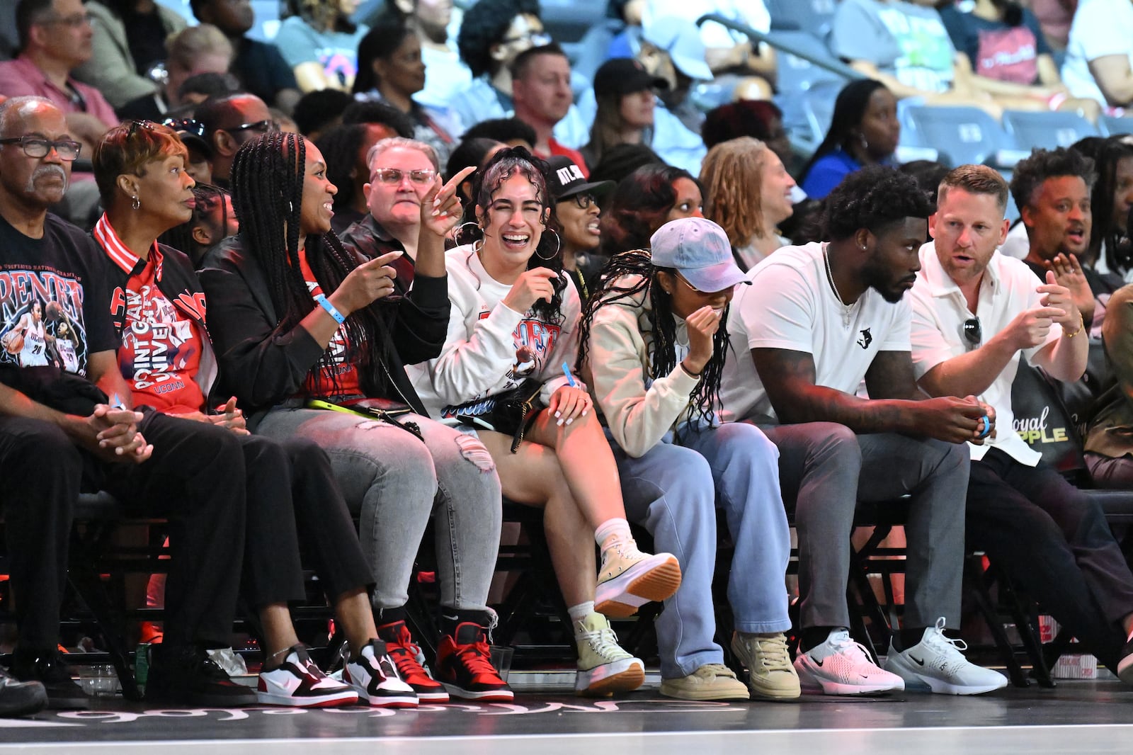 Dream fans at Gateway Center Arena, the team's usual home. 