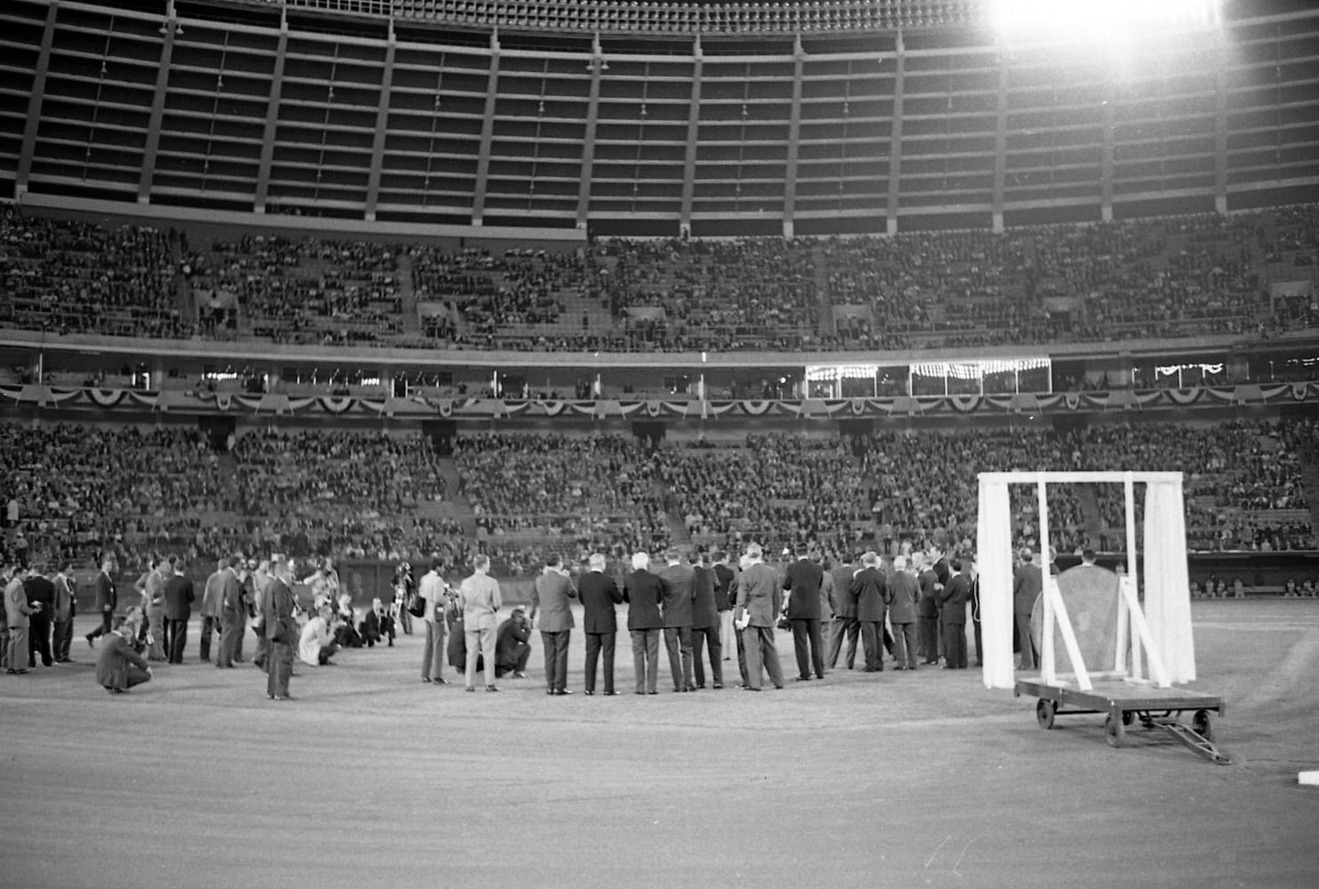 Braves' first game in Atlanta