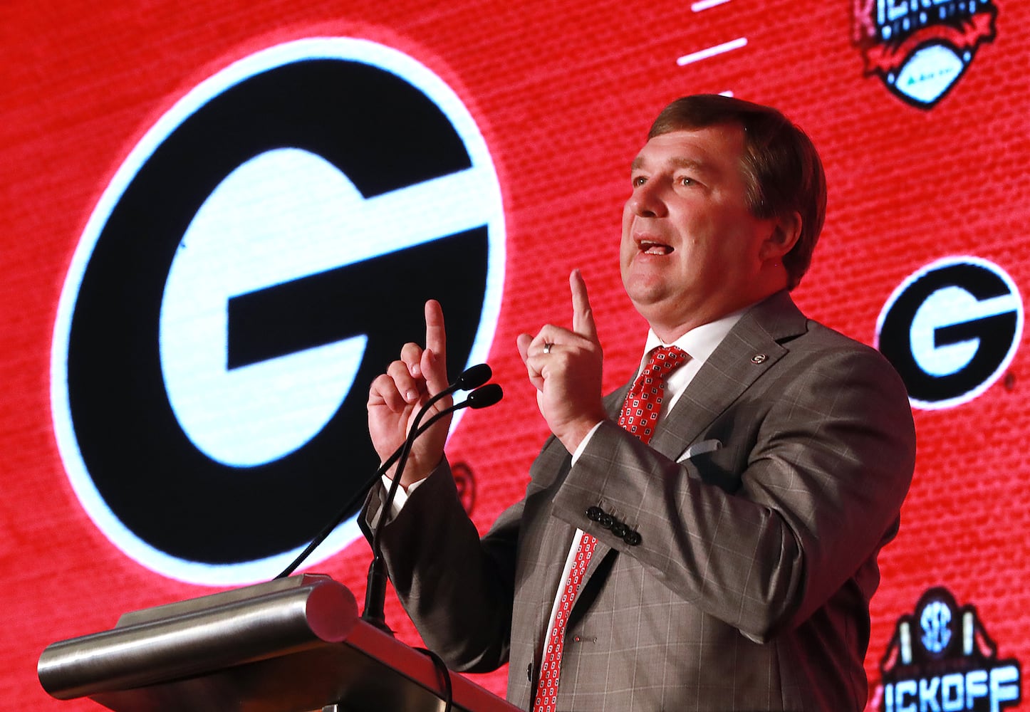 Photos: Bulldogs take center stage at SEC Media Days