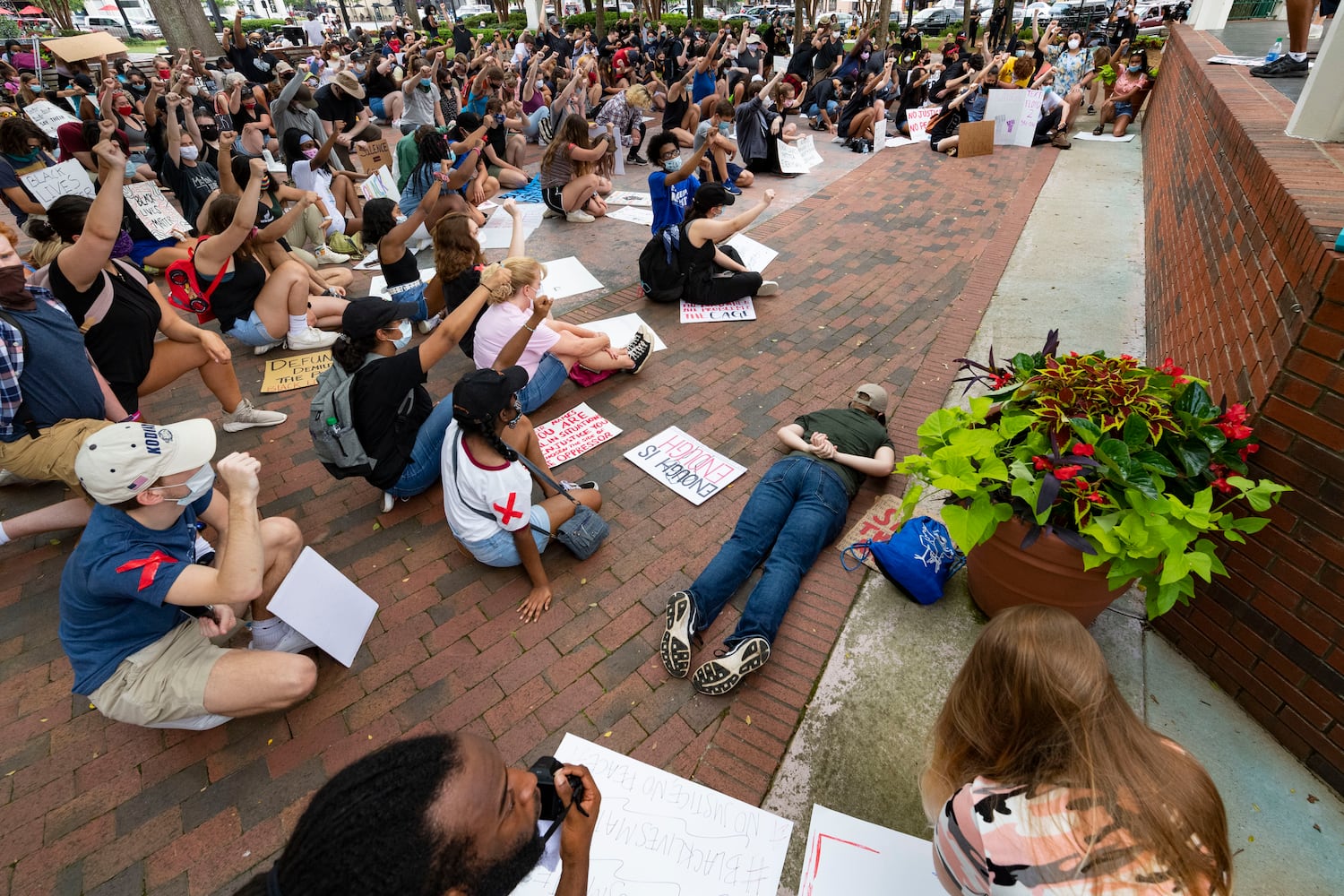 PHOTOS: Protesters gather across metro Atlanta