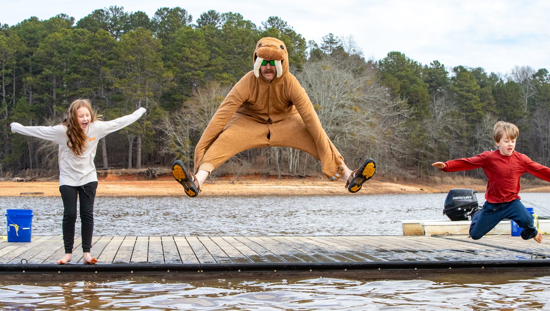 polar bear plunge and paddle 