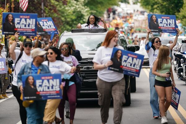 Fulton County District Attorney Fani Willis is running for reelection.