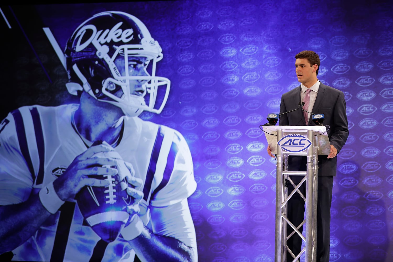 Photos: Tech’s Marshall, Johnson speak at ACC media days