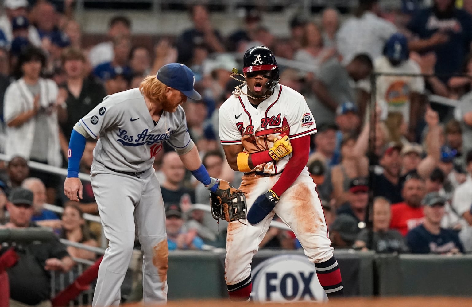 Braves Dodgers for AJC