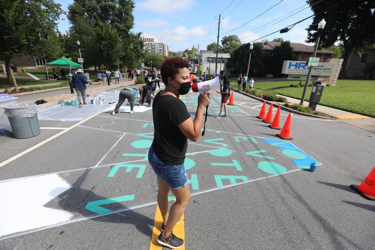 Decatur's 'Black Lives Matter' street mural