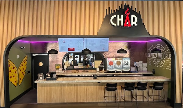 Char Pizzeria is now open in the Market Hall at Halcyon food hall in Forsyth County. / Courtesy of Char Pizzeria