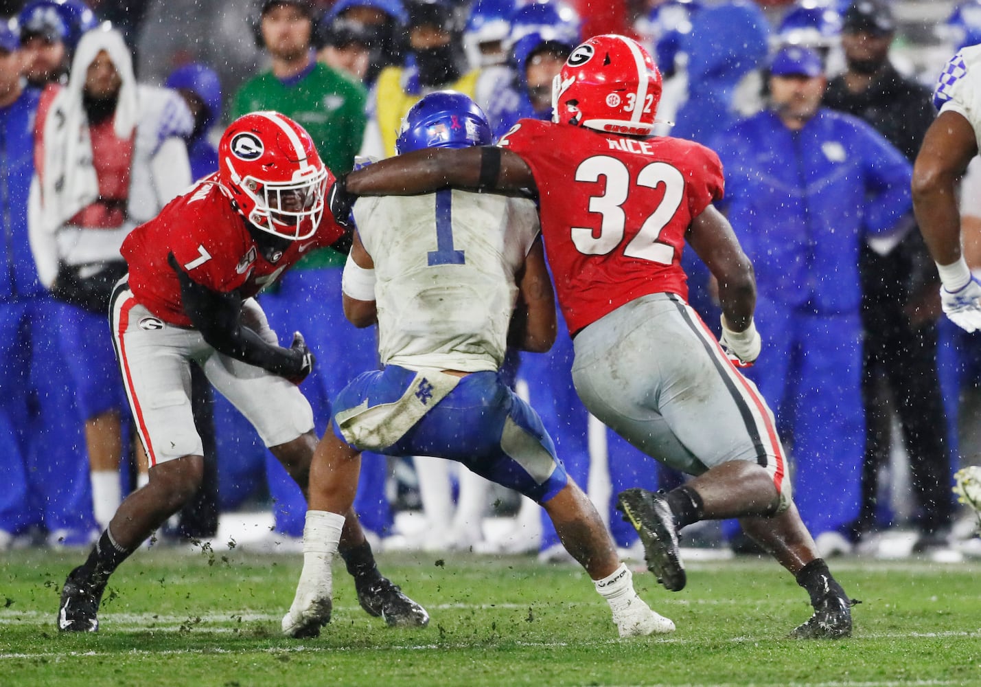 Photos: Bulldogs grind out a win over Kentucky