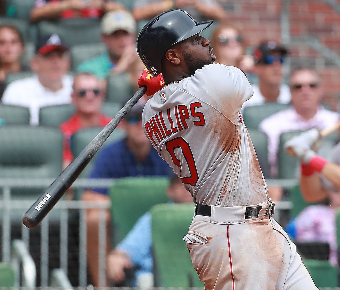 Photos: Braves collapse at home against Red Sox