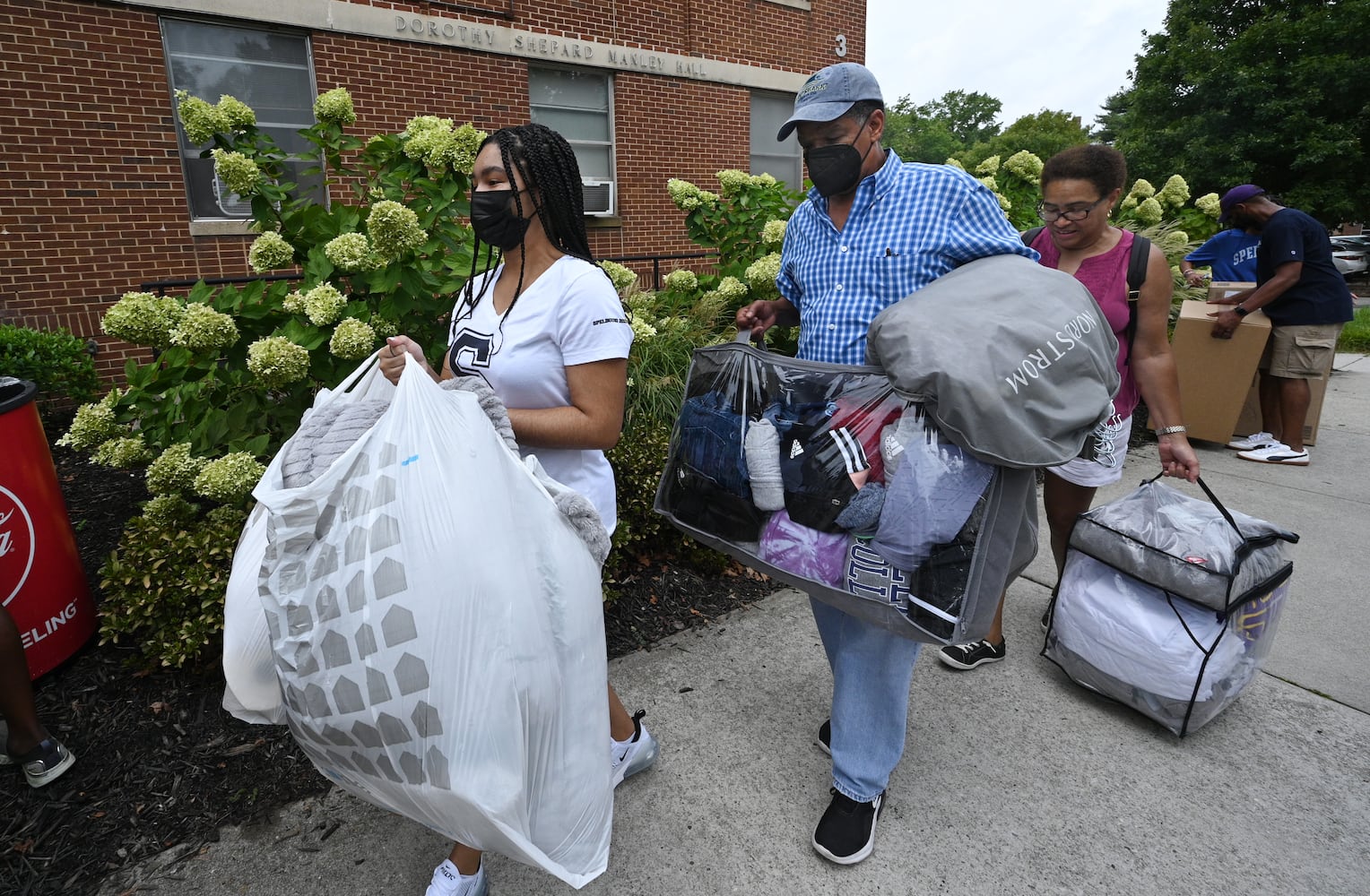 Spelman College move-in photo