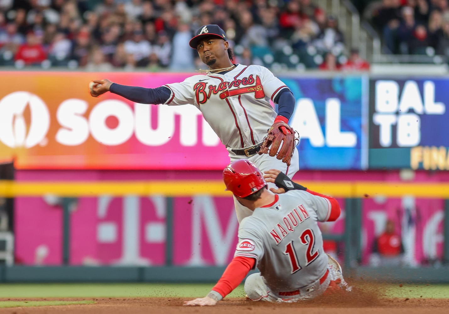 Atlanta Braves and Reds