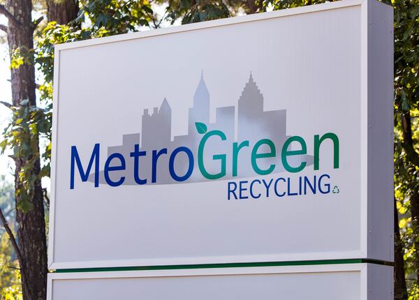 Th Metro Green Recycling plant on Snapfinger Woods Drive is currently not operating due to a permitting issue Wednesday, Sept 29, 2021.  Residential properties are next to industrial operations allowing for industrial vehicles overflowing roadways, abandoned homes turning into dump sites and DeKalb County residents living beside concrete production facilities and junkyards. (Jenni Girtman for The Atlanta Journal-Constitution)