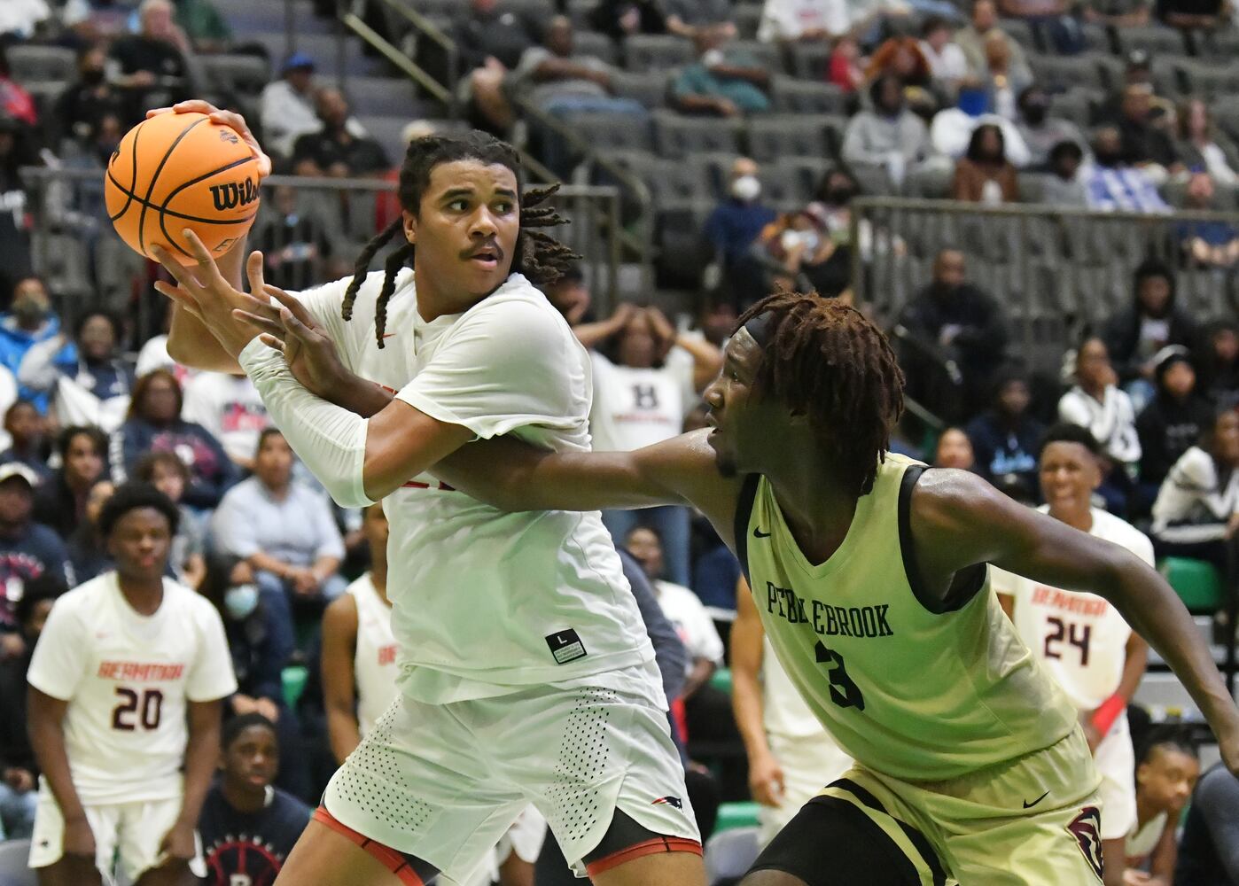 HS basketball playoffs: Pebblebrook vs. Berkmar boys