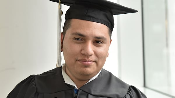 Frankie Sanders, first graduating class of EXCEL program for students with mild intellectual and developmental disabilities at Georgia Tech's Scheller College of Business.