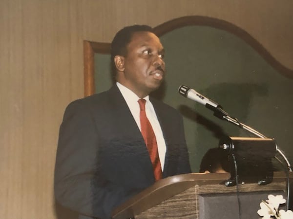 Lo Jelks, seen here in an undated photo, became Atlanta's first Black television news reporter when he was hired at WSB-TV in 1967. Monica Pearson, who also worked for WSB, says of Jelks, "If it hadn’t been for him, none of us would be on the air. He opened the door for us. He’s my hero.” (Contributed)