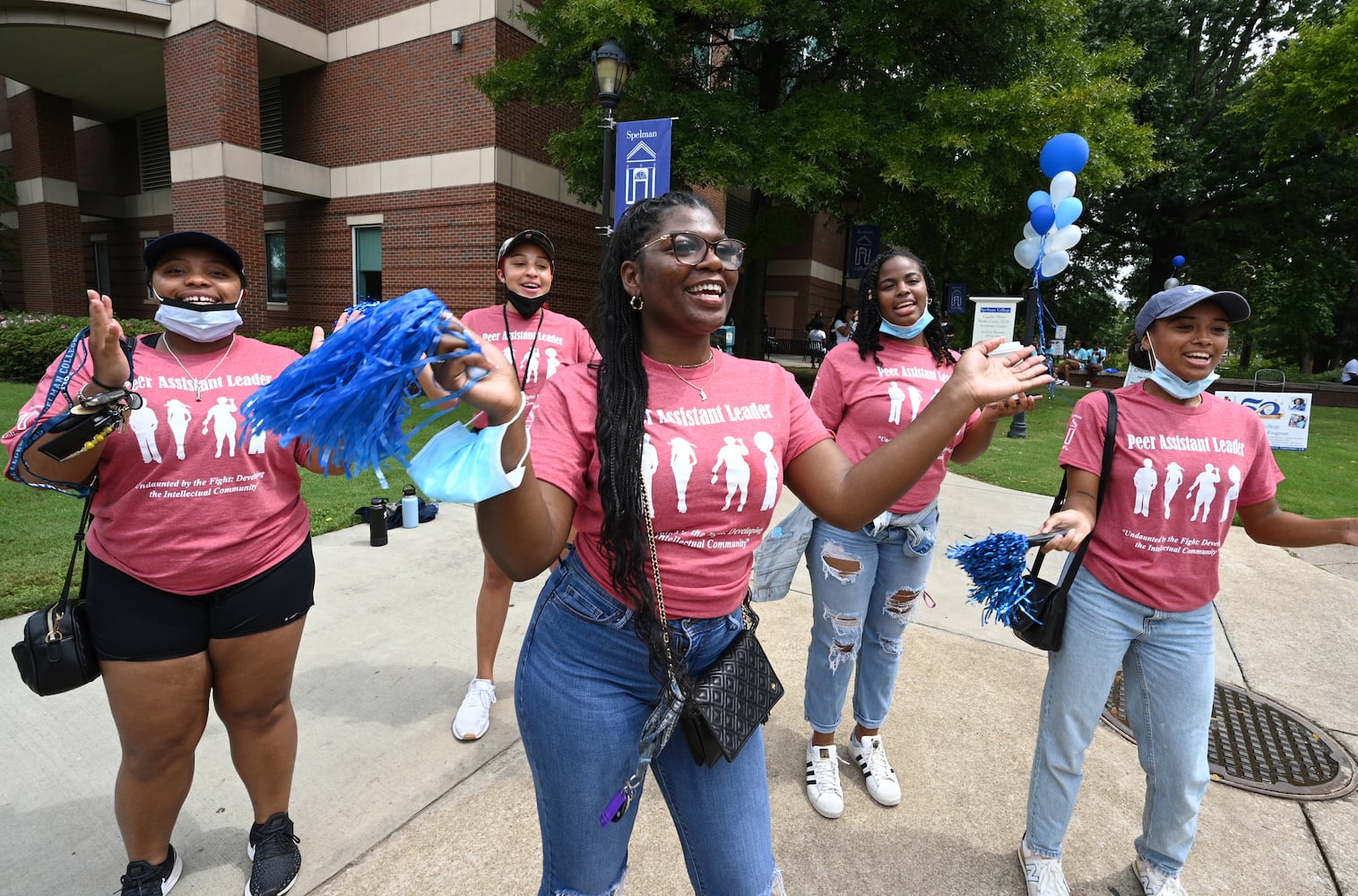 Spelman College move-in photo