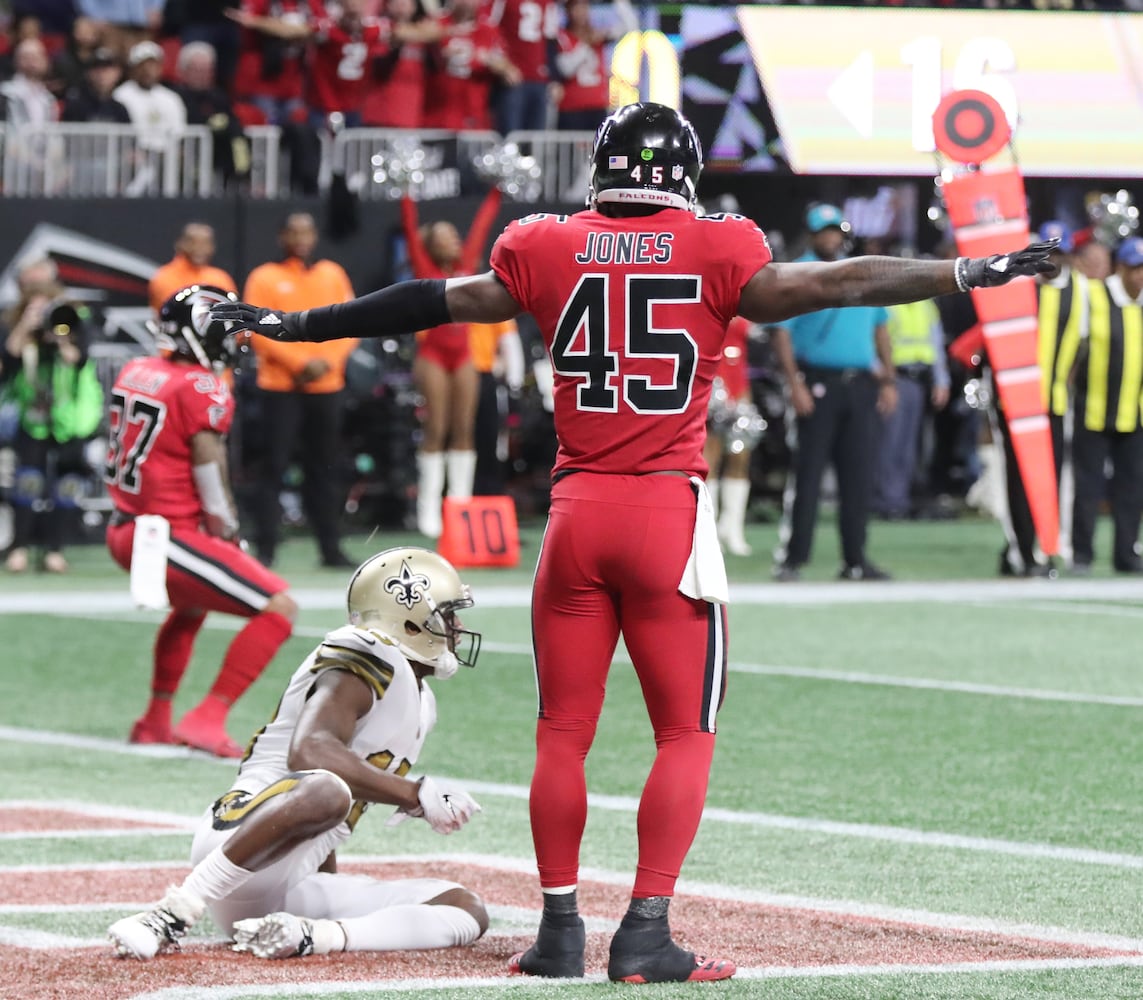 Photos: Falcons seek win over the Saints