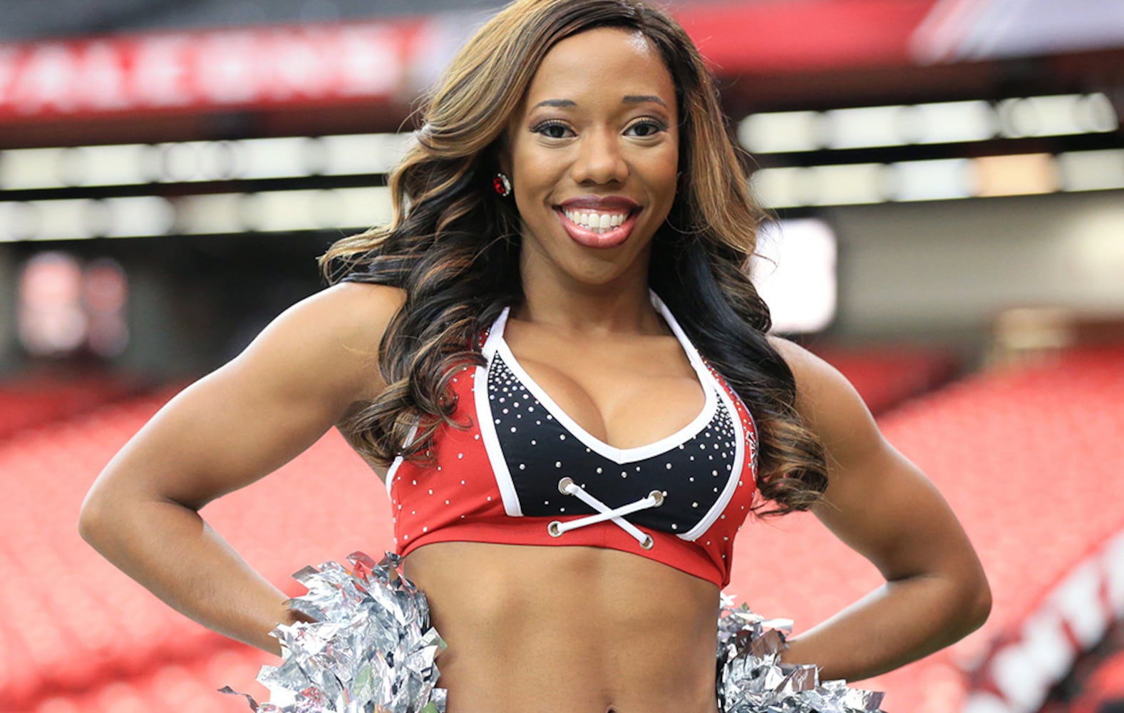 Falcons cheerleader: Kristen