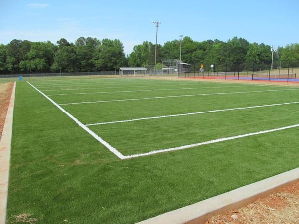 The new Combaq Court includes a multi-purpose basketball court, a turf field, and a pickleball court. (Photo Courtesy of Anthony Rhoads)