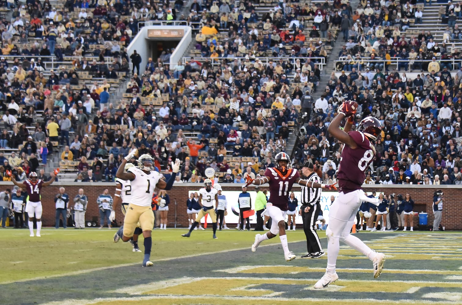 Photos: Georgia Tech is crushed by Virginia Tech