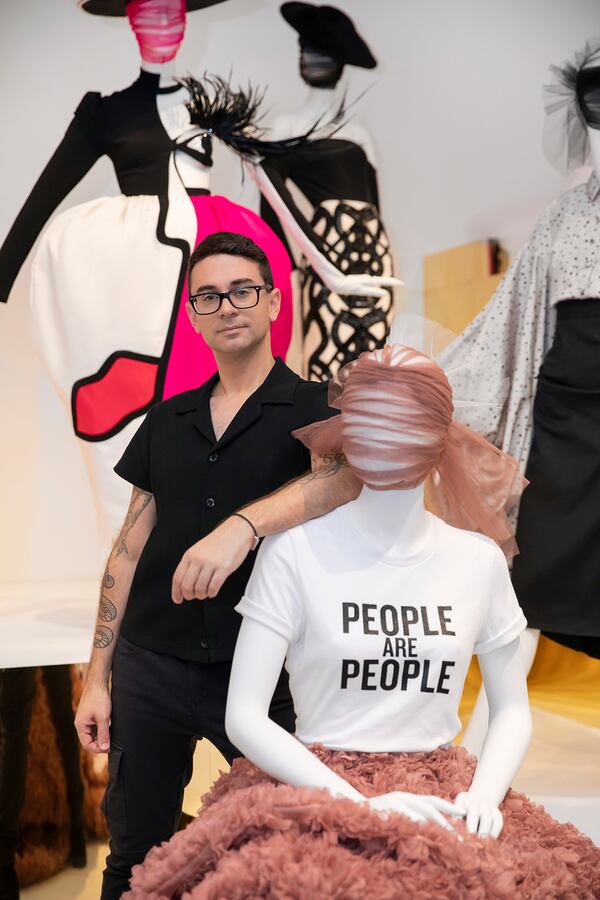 SCAD Savannah – Fall 2021 – Christian Siriano – "People Are People" – Behind the Scenes Installation – SCAD Museum of Art, Gallery 108 – Photography Courtesy of SCAD