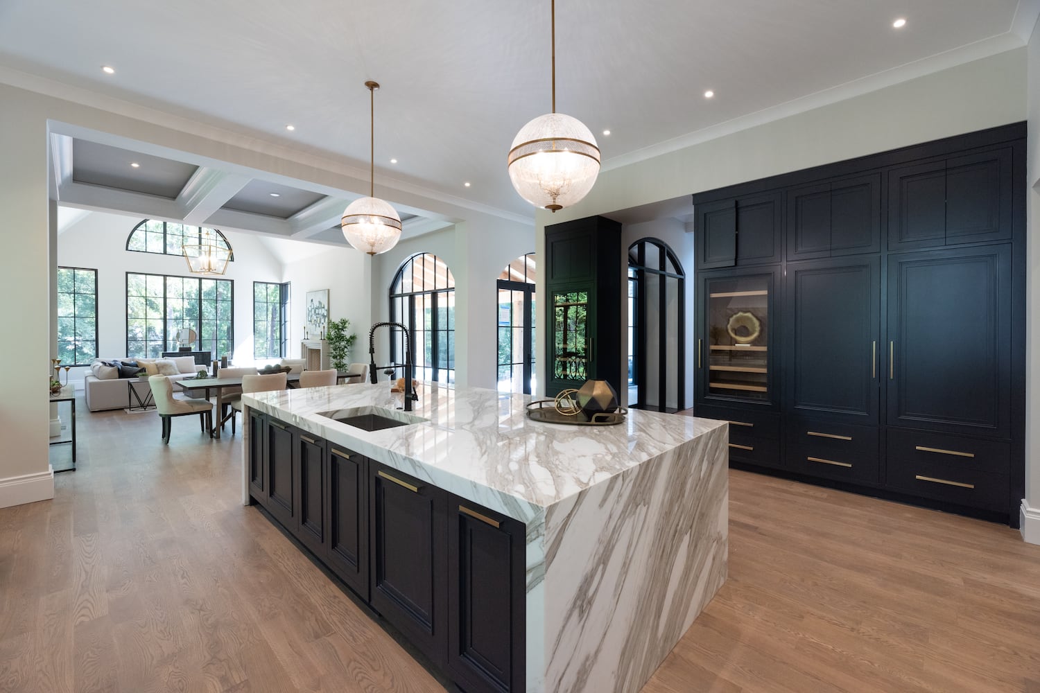 Spectacular new construction sits on 1.5 acres in heart of Buckhead