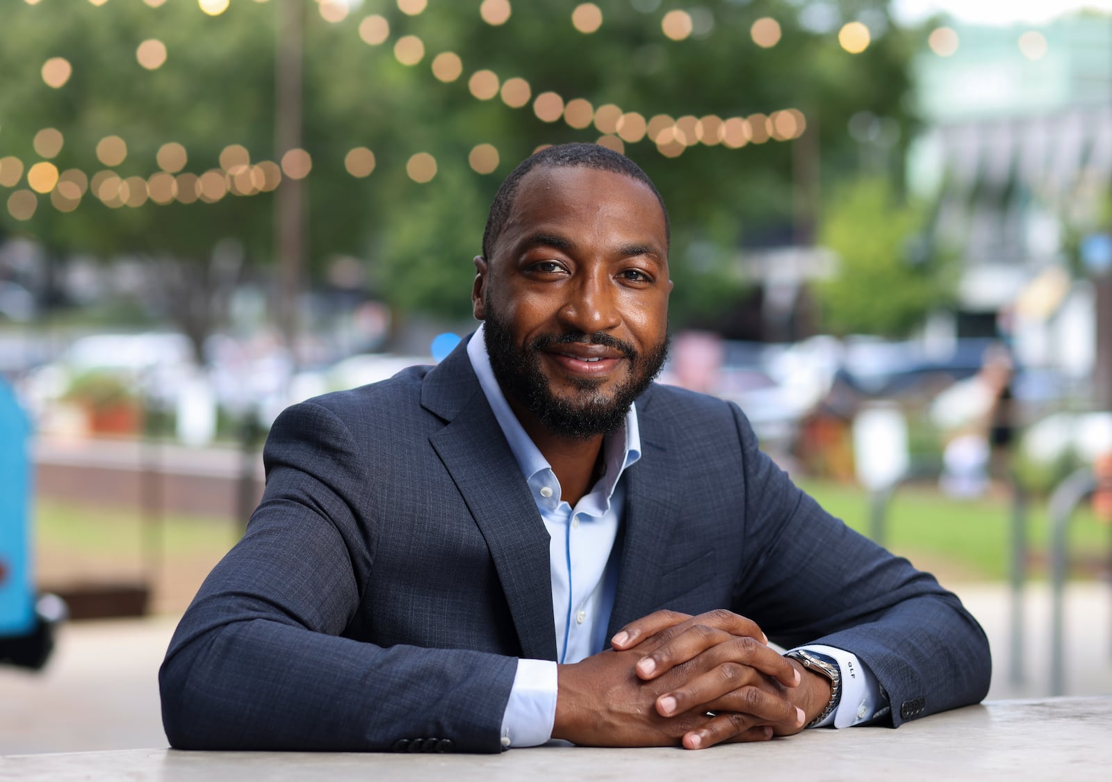 Quentin Fulks, a native of Ellaville, Georgia, is the second-ranking staffer in President Joe Biden's reelection campaign. (Jason Getz / Jason.Getz@ajc.com)