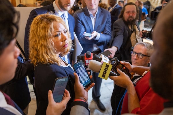 U.S. Rep. Lucy McBath, D-Marietta, supports a gun safety bill. 