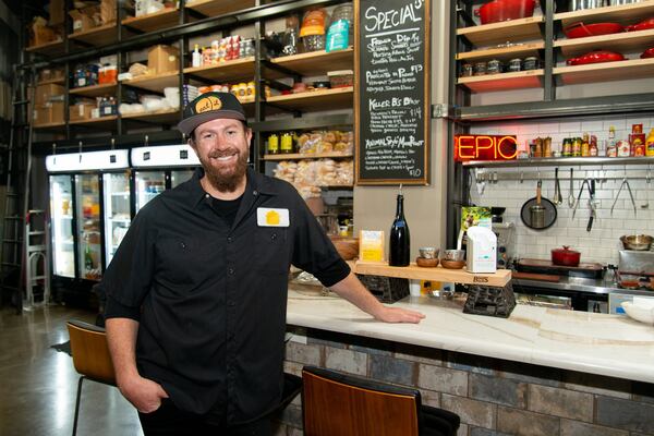 The Pantry and Provisions owner Brady Lowe. Photo credit- Mia Yakel.