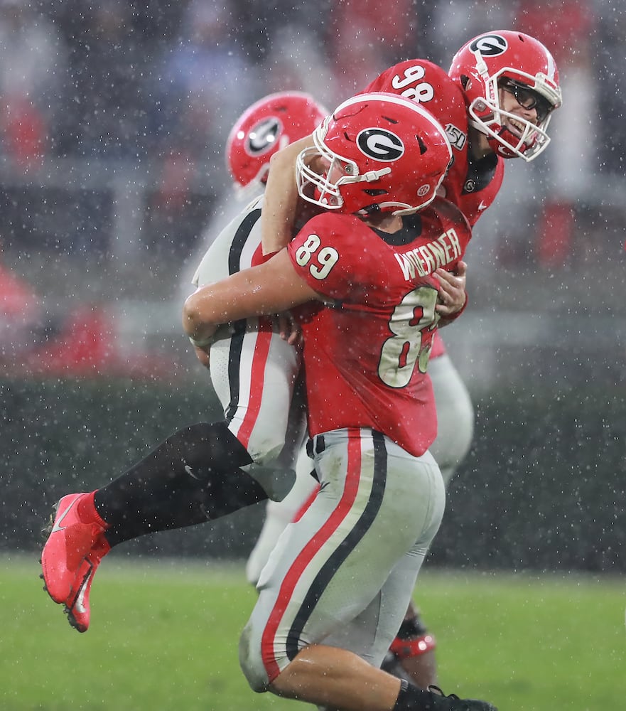 Photos: Bulldogs tested by Aggies in the rain in Athens