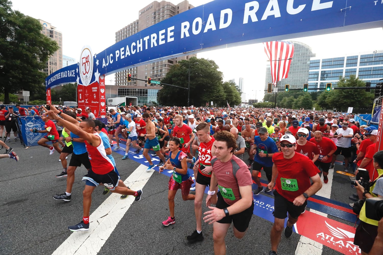 PHOTOS: 2019 AJC Peachtree Road Race