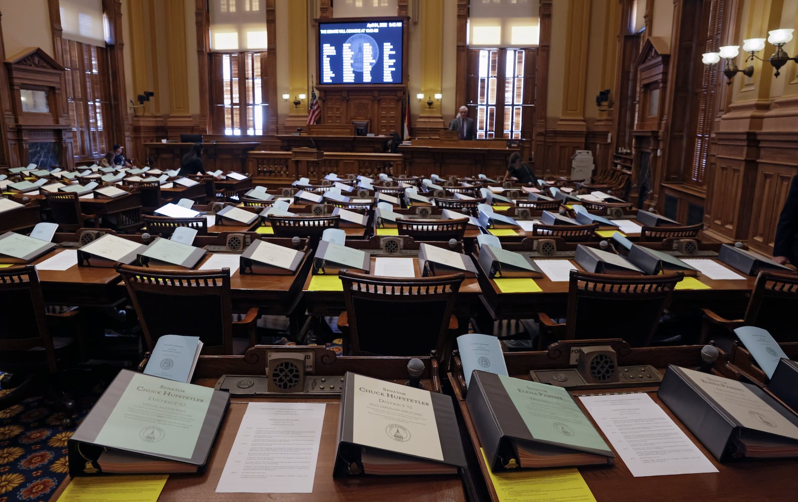 Georgia legislature, general assembly, senate, house, sine die, 