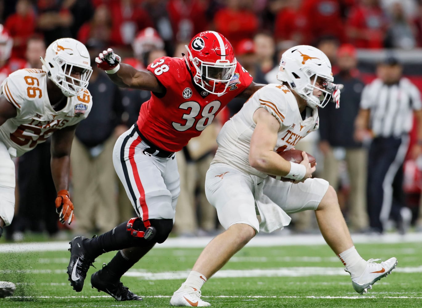 Photos: Georgia tackles Texas in the Sugar Bowl