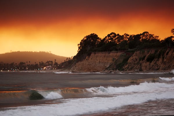 SANTA BARBARA, CA - MAY 07:  Butterfly Beach on May 7, 2009 in Montecito, just south of Santa Barbara, California. (Photo by David McNew/Getty Images)