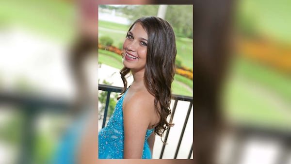 This undated photo provided by Abbie Youkilis shows her niece, Jaime Guttenberg. Guttenberg was a student at Marjory Stoneman Douglas High School in Parkland, Fla., and was killed when former student Nikolas Cruz opened fire at the school Wednesday, Feb. 14, 2018. (Abbie Youkilis via AP)