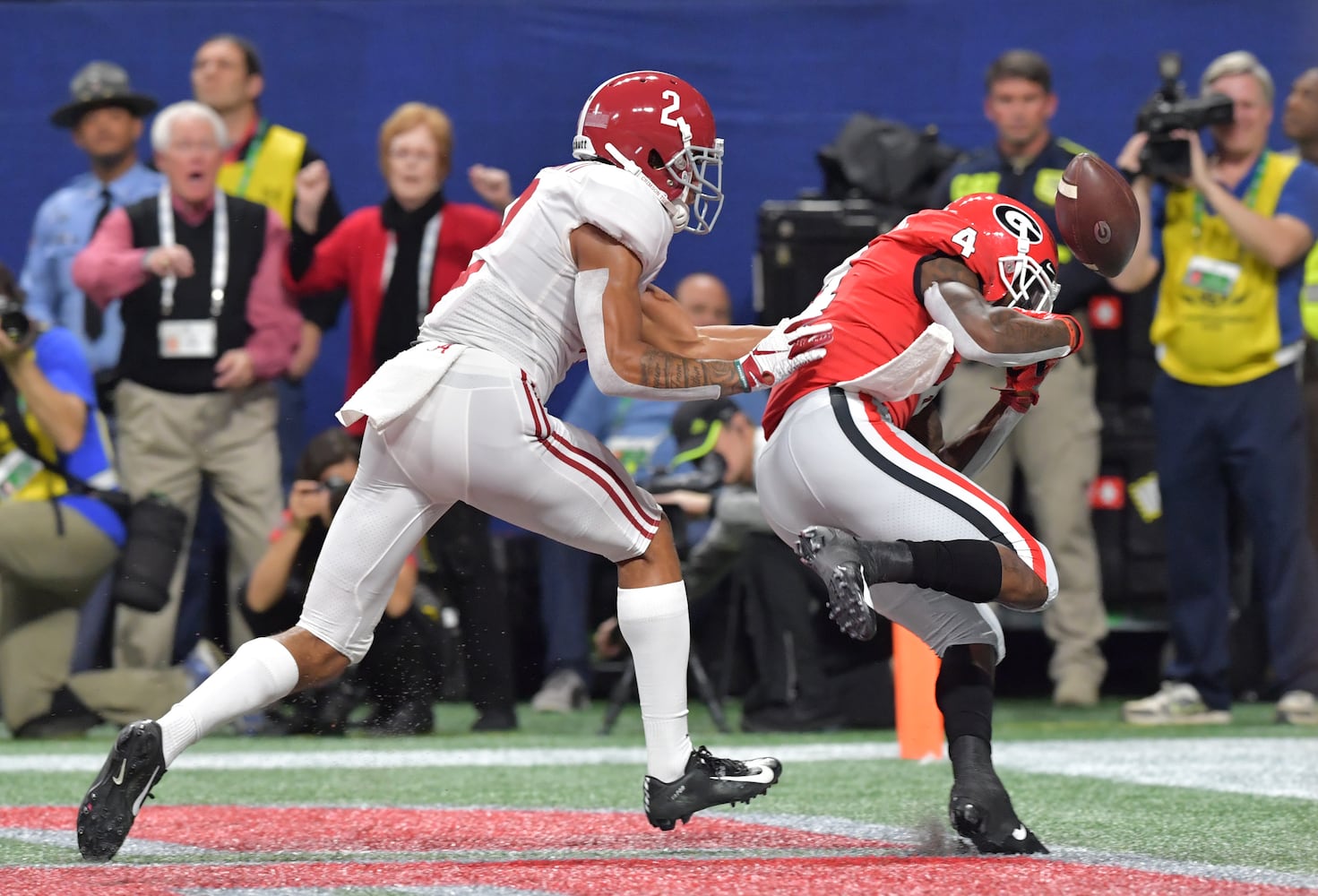 Photos: Bulldogs try to beat Alabama in SEC Championship game