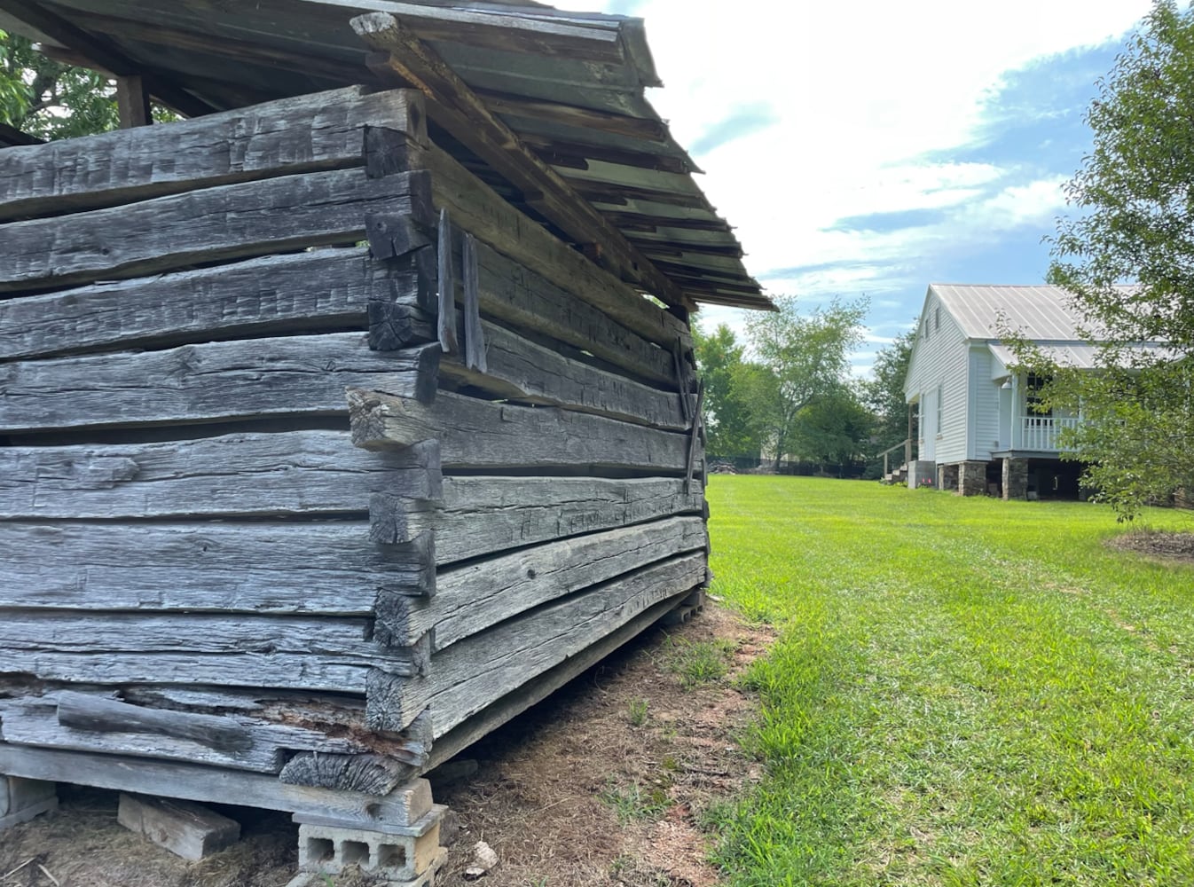 A historic Roswell farmhouse from 1835 is finally getting a facelift