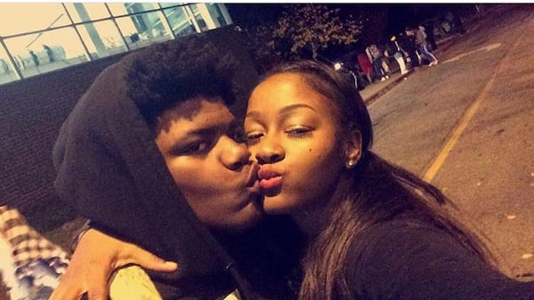 Marquez Montgomery and his girlfriend, who said she was Facetiming with him when he was shot in the head Monday night. (Credit: Channel 2 Action News)