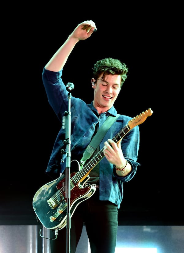 Shawn Mendes headlines the Power 96.1 Jingle Ball at State Farm Arena in December. Photo by Kevin Winter/Getty Images