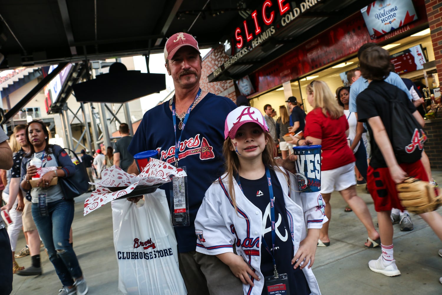 Braves win SunTrust opener