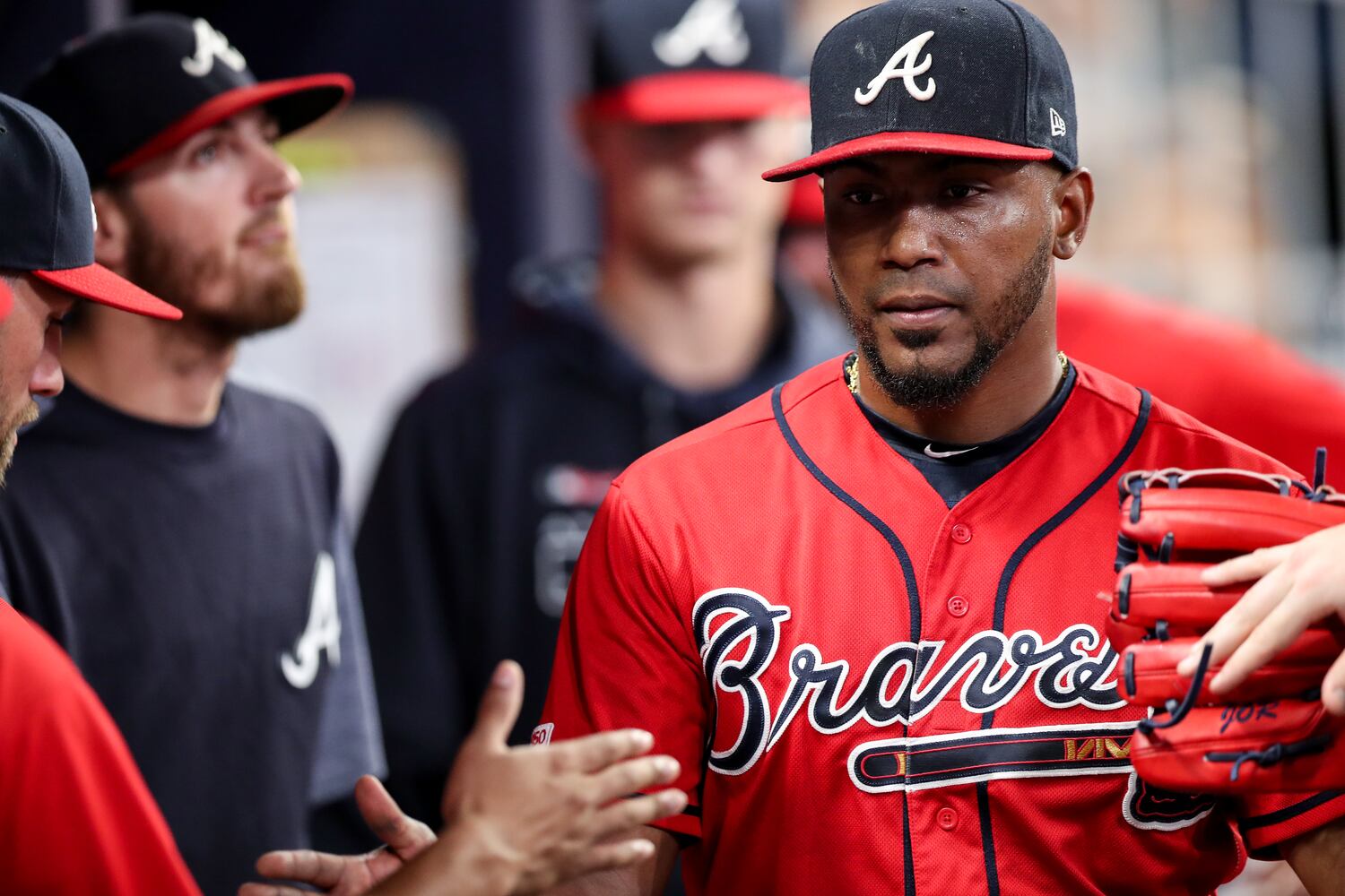 Photos: Braves outlast the Nationals in the bottom of the ninth