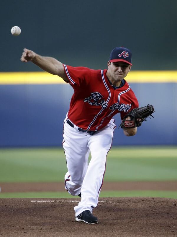 David Hale allowed just two hits in eight innings Saturday as the Braves' remarkable early season run of starting pitching continued unabated.