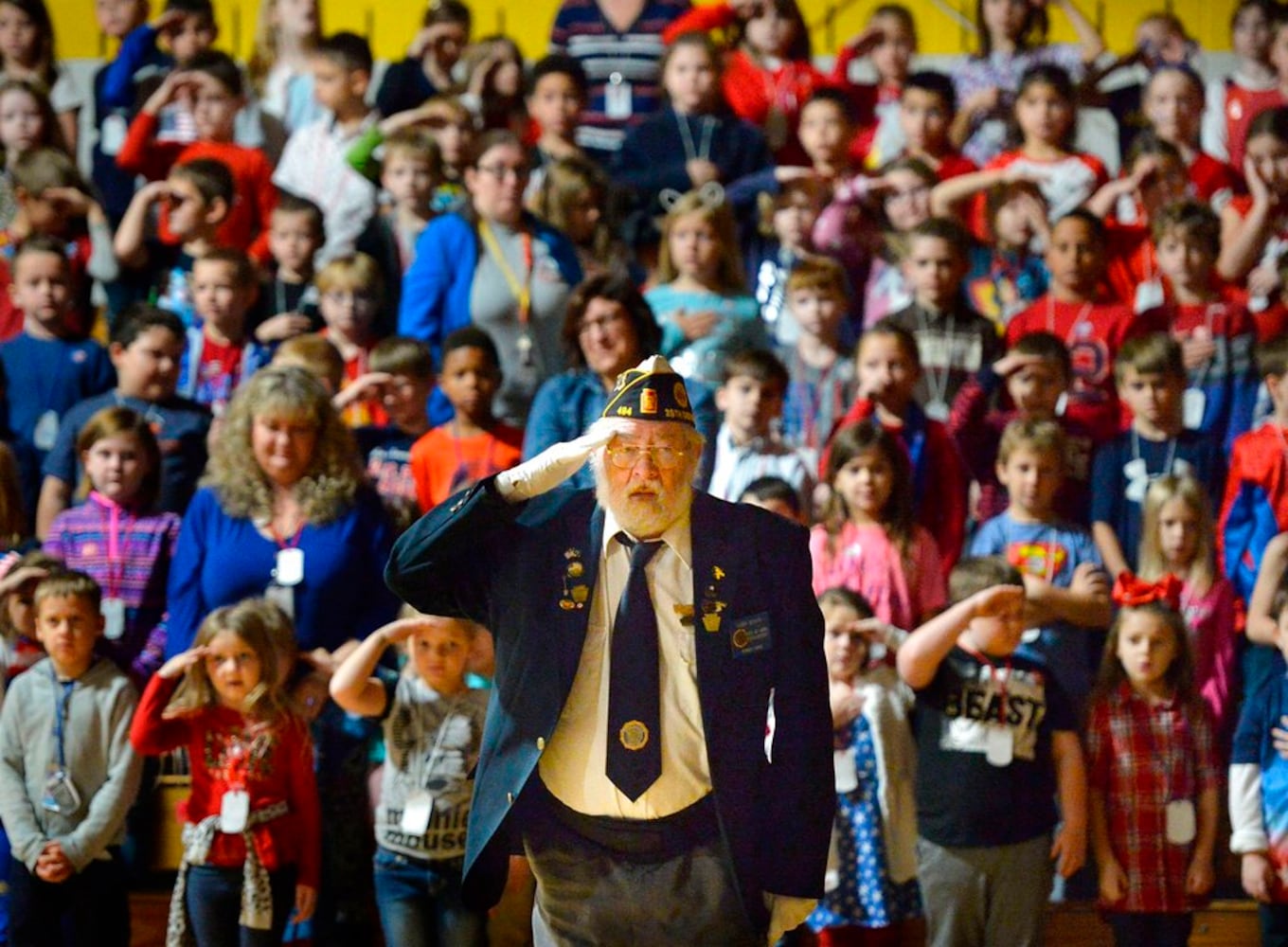 Photos: Veterans Day ceremonies across the country