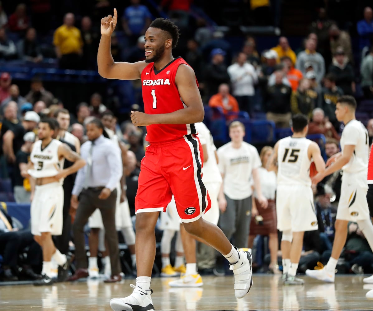 Photos: Georgia holds off Missouri in the SEC tournament