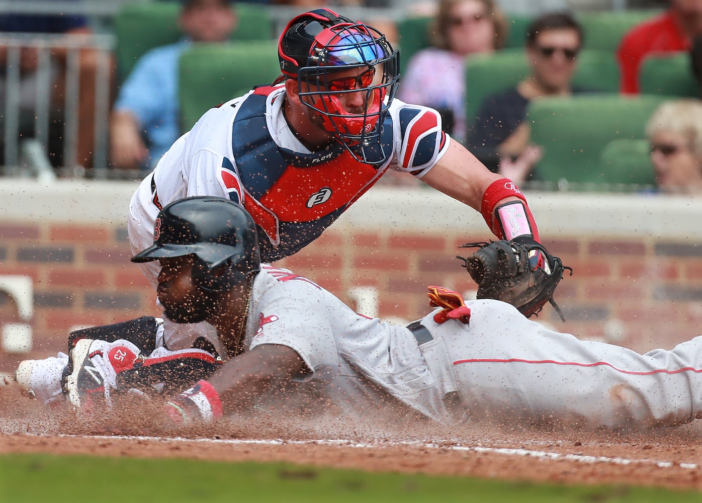 Photos: Braves collapse at home against Red Sox