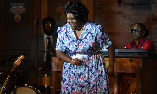 True Colors’ presentation of “Fannie” features Robin McGee as activist and singer Fannie Lou Hamer.
Courtesy of Greg Mooney