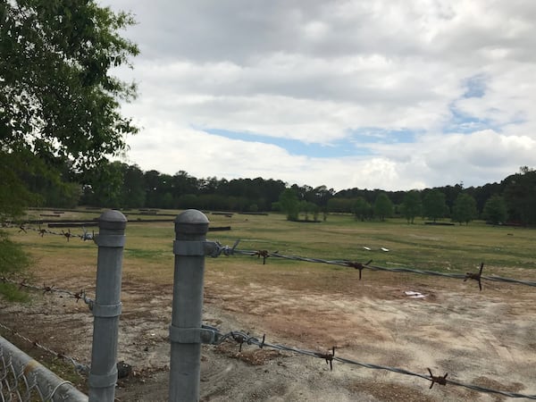 The site of the Stone Mountain Tennis Center, which hosted events during Atlanta's 1996 Olympics, has now been cleared. TYLER ESTEP / tyler.estep@ajc.com