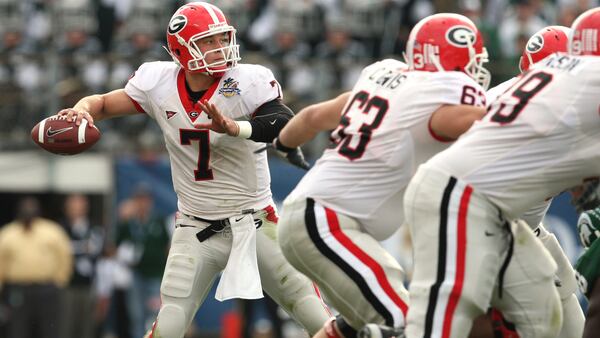 Former Georgia quarterback Matthew Stafford. (AJC file photos)